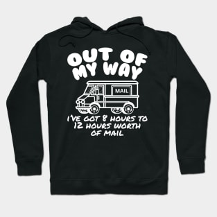 Postman Letterbox Postalworker Hoodie